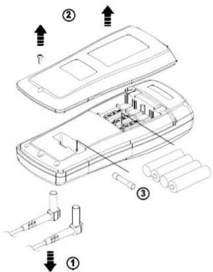 Technical diagram of a mobile phone casing with labeled parts and directional arrows indicating assembly or installation steps.