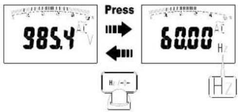 985.4 V Press 60.00 Hz Hz (-)
