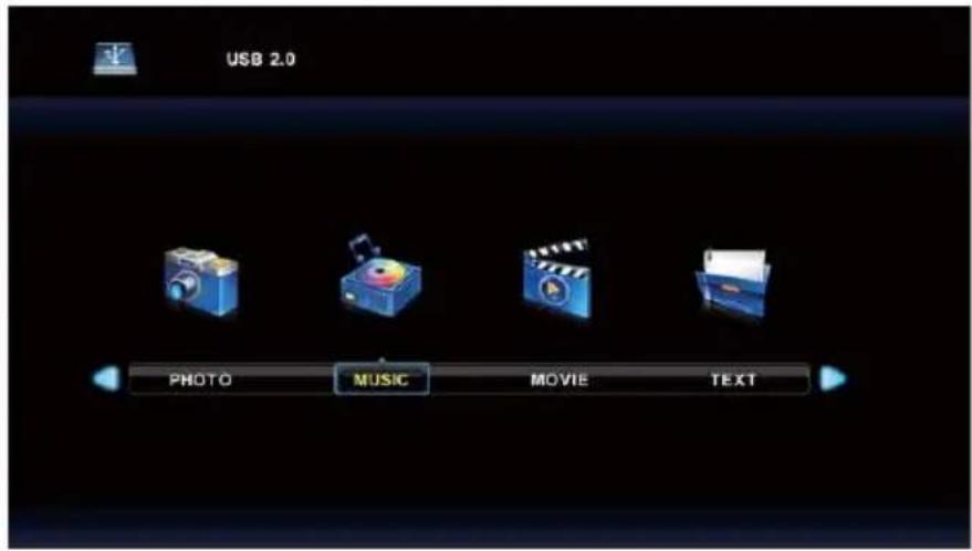 LENCO DVL3252 - Muziekmenu - 1