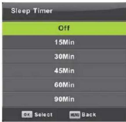 LENCO DVL3252 - Sleep Timer (Slaaptijdklok) - 1
