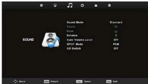 LENCO DVL3252 - Menu Audio - 1