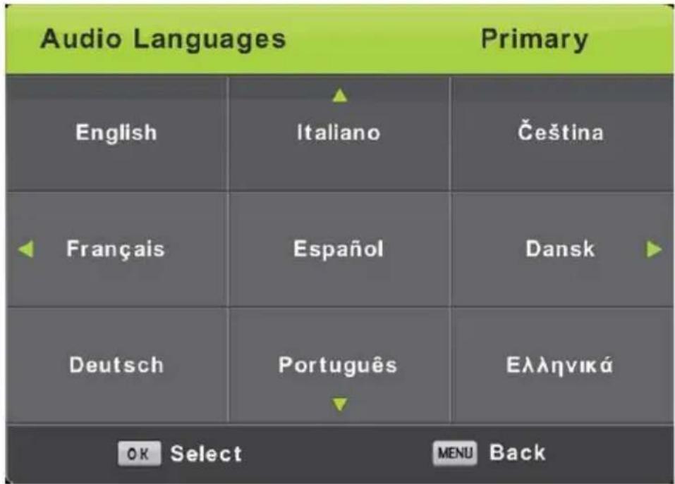 LENCO LED1922 - Audio Languages (Audiotalen) - 1
