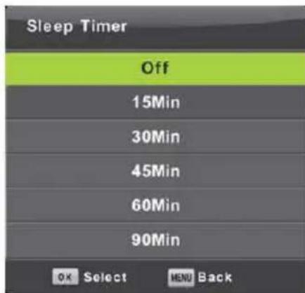 LENCO LED1922 - Sleep Timer (Slaaptijdklok) - 1