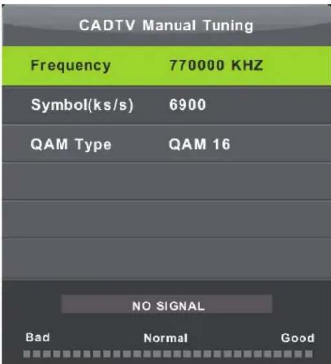 LENCO LED1922 - DTV Manual Tuning (Manuelle DTV-Abstimmung) DVB-T Manual Tuning (Manuelle DVB-T-Abstimmung): - 2