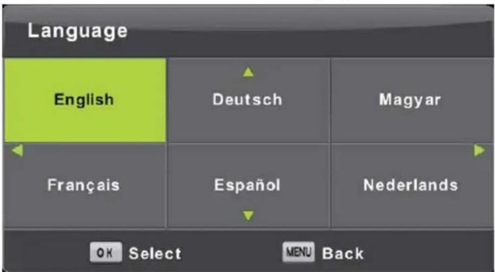 LENCO LED1922 - OSD Language - 1