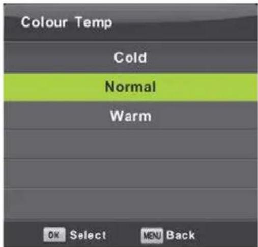 LENCO LED1922 - Color temp (temp. de couleur) - 1