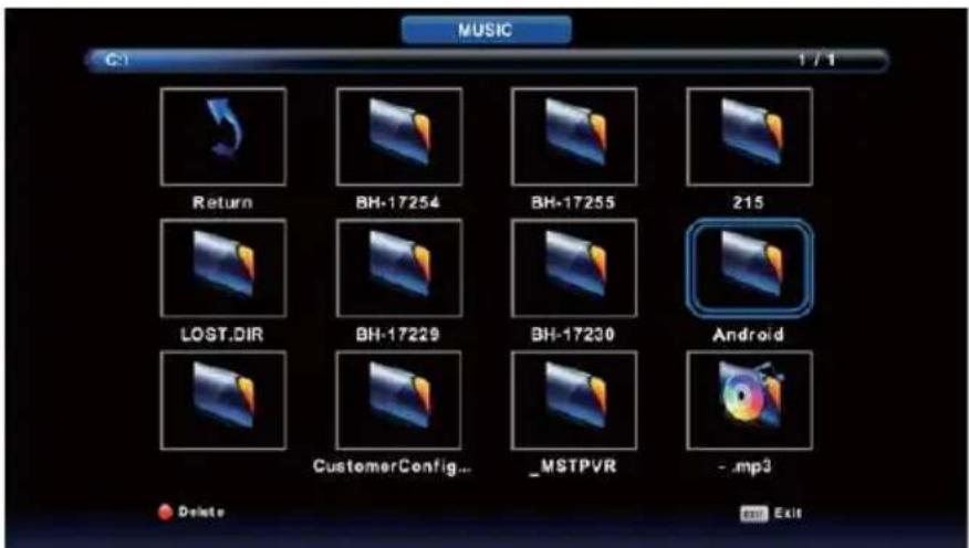 LENCO LED1922 - Music Menu - 2