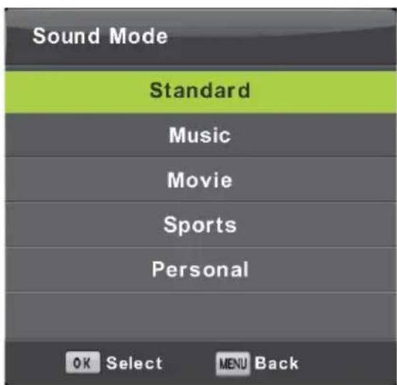 LENCO DVL2462 - Menu Audio - 2