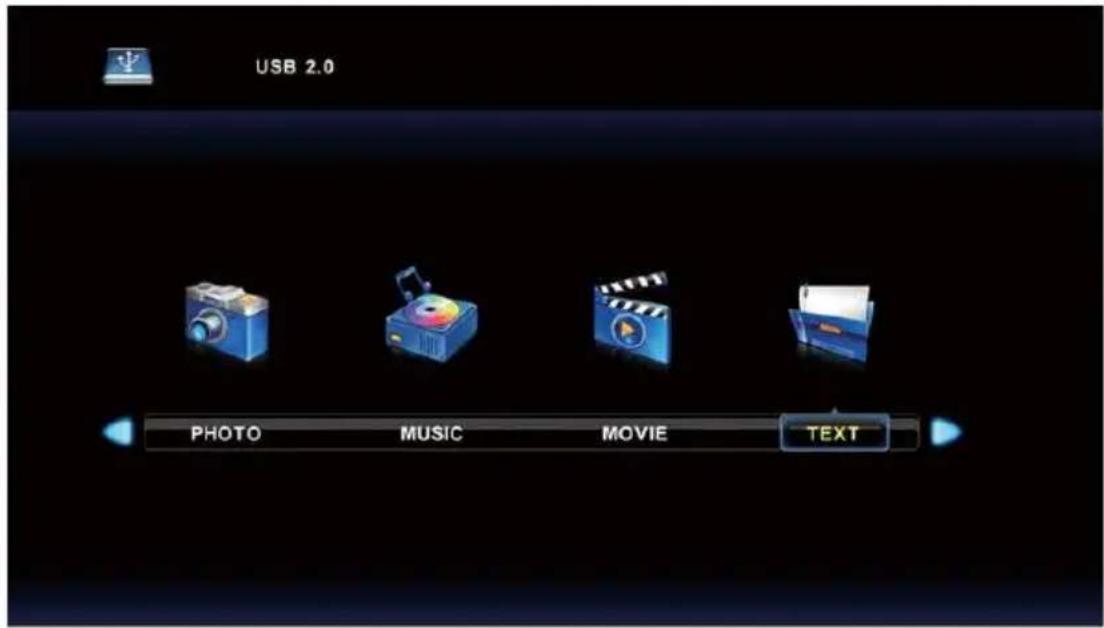 LENCO DVL2462 - Menu de texto - 1