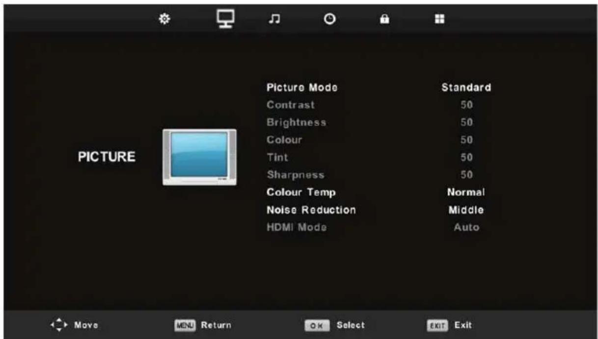 LENCO DVL2462 - Menu deImagen - 1