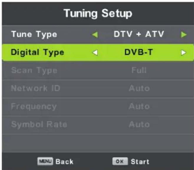 LENCO DVL2462 - Luft (DVB-T) Auto-Tuning: - 1