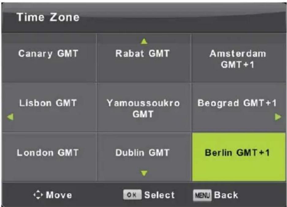 LENCO DVL2462 - Time Zone (Zona hora) - 1