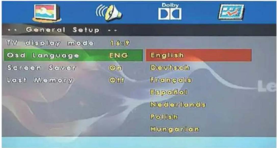 LENCO DVL2462 - OSD Language (Langue OSD) - 1