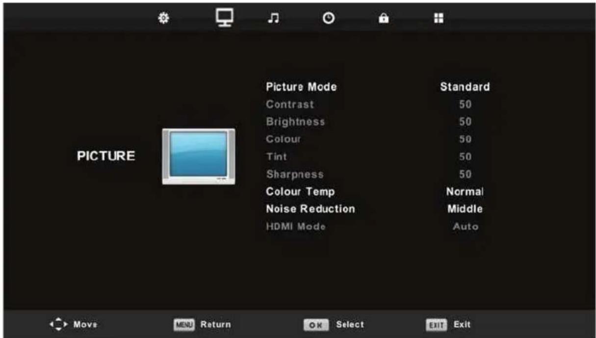 LENCO DVL2462 - Menu Image - 1
