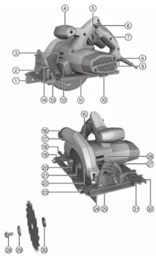 HILTI SC 55W - Vedere generală a produsului ] - 1