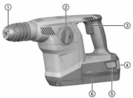 HILTI TE 300A36 - Vista geral do produt - 1