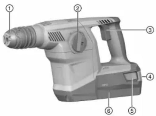 HILTI TE 300A36 - Overview of the product - 1