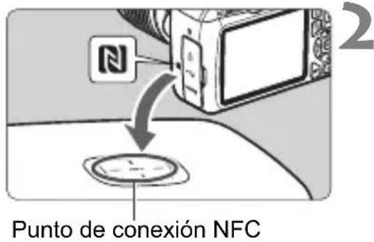 CANON EOS 1500D - Active la función NFC en la cámara (p. W-14). - 1