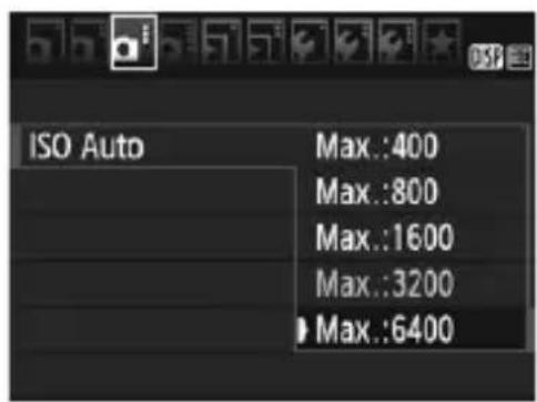 CANON EOS 1500D - Select the desired item. - 1