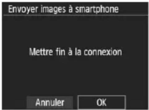 CANON EOS 1500D - Fin de la connexion - 1