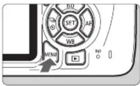 CANON EOS 1500D - MENU Setting the Date, Time, and Zone - 1
