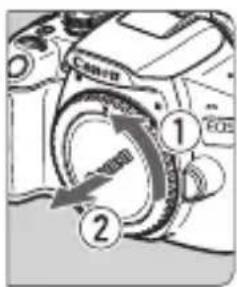 CANON EOS 1500D - Attaching a Lens - 2