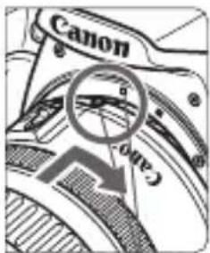 CANON EOS 1500D - Attaching a Lens - 4