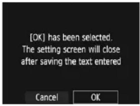 CANON EOS 1500D - Enter a nickname. For instructions o - 1