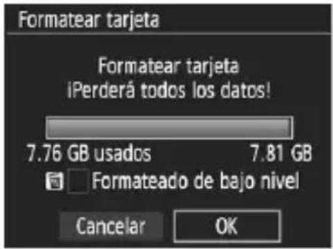 CANON EOS 1500D - Seleccione [Formatear tarjeta]. - 1