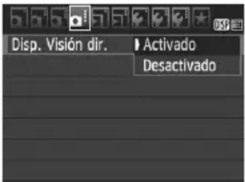 CANON EOS 1500D - Activación del disparo con Visión en Directo - 1