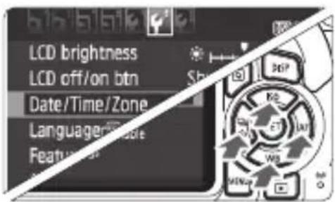 CANON EOS 1500D - Display the menu screen. - 1