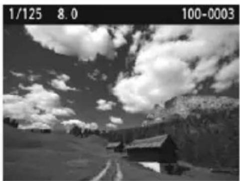 CANON EOS 1500D - Menu Functions Captured Image - 2
