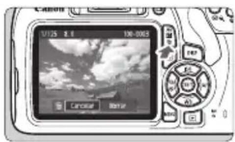 CANON EOS 1500D - Borrado de una única imagen - 1