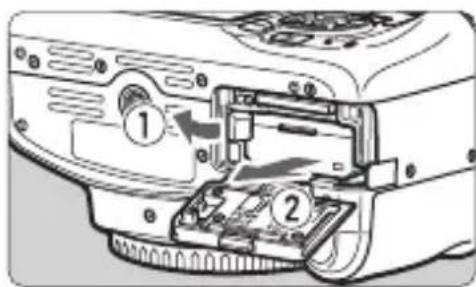 CANON EOS 1500D - Removing the Battery and Card - 2