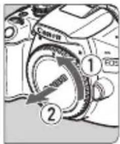 CANON EOS 1500D - Retirez le couvercle de protection. - 1