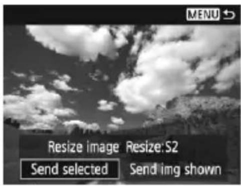 CANON EOS 1500D - Sending Multiple Images - 1