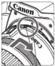 CANON EOS 1500D - Retirez le couvercle de protection. - 3