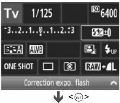 CANON EOS 1500D - Écran de réglage des fonctions - 1