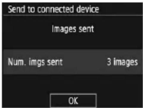 CANON EOS 1500D - Hold the camera close to Connect Station. - 1