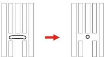 Bernette b79 - Monter la plaque à aiguille (plaque à aiguille pour point droit/cutwork) - 1