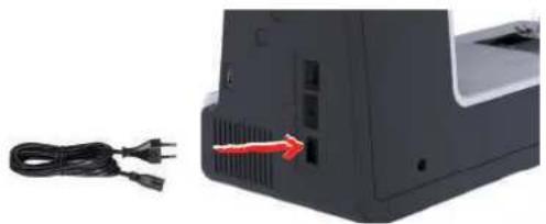 Bernette b79 - Connecter la machine - 1