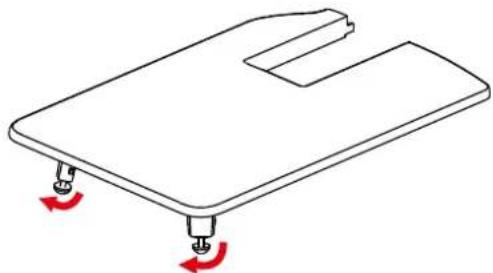 Bernette b05 Academy - Utiliser la table rallonge - 1