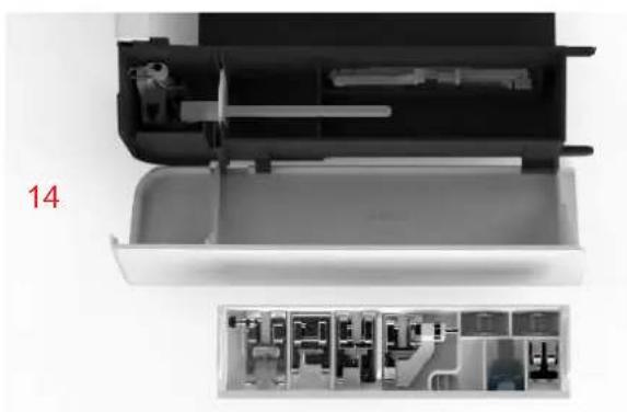 Bernette b77 - Aperçu – éléments de commande devant - 10