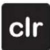 Bernette b77 - Rejeter toutes les modifications avec «clr - 1