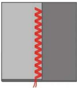 Bernette b77 - Coudre un triple point zigzag - 1