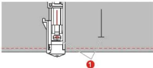 Bernette b77 - Coudre une boutonnière automatique - 3