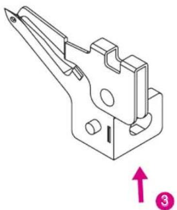 Bernette bb48 FunLock - Retirer le couvercle du boucleur supérieur - 1