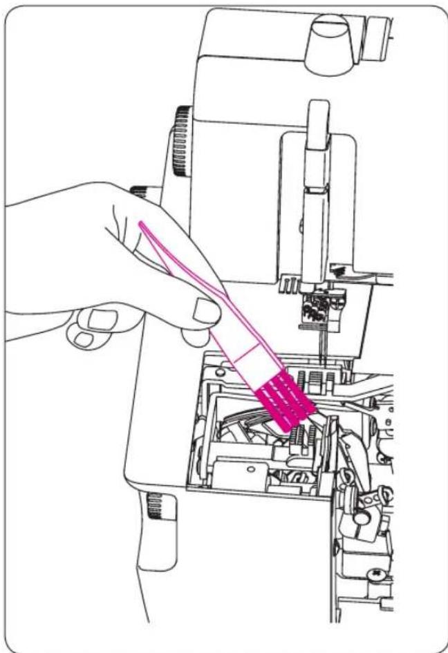 Bernette bb48 FunLock - Tressage de chaînettes de fil surjet - 1