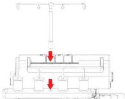 Bernette b64 AirLock - Préparation du guide-fil - 1