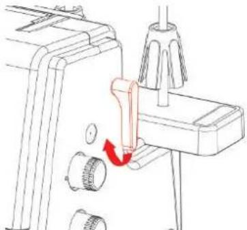 Bernette b64 AirLock - Relevage/abaissement du pied-de-biche - 1